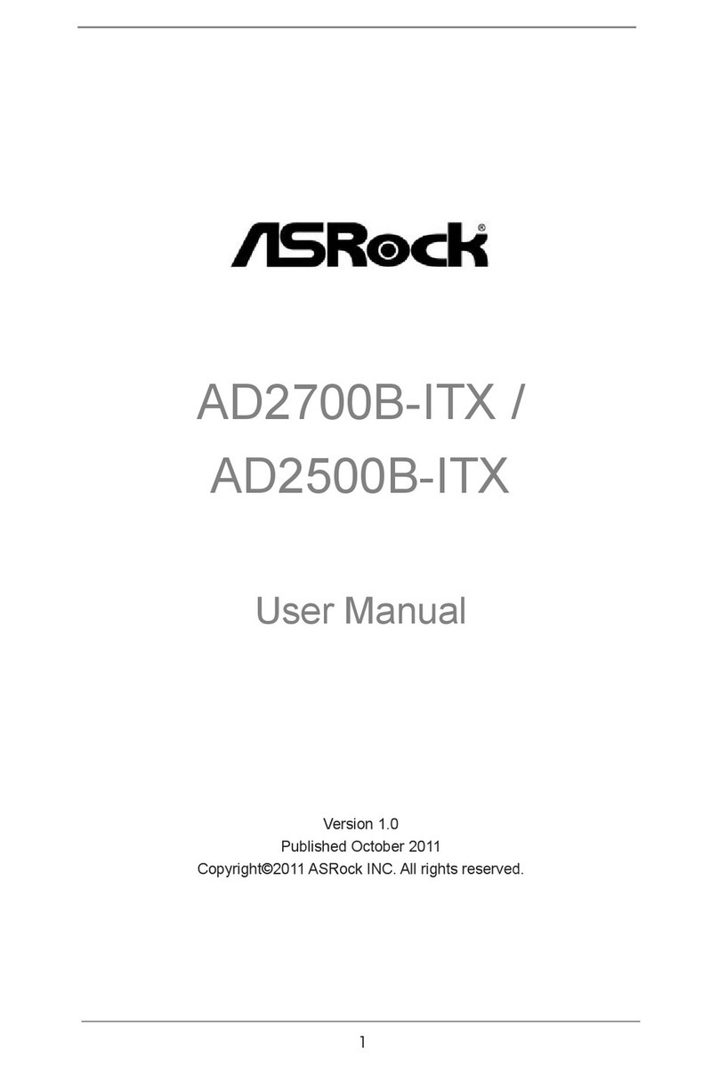 ASROCK AD2700B-ITX user manual