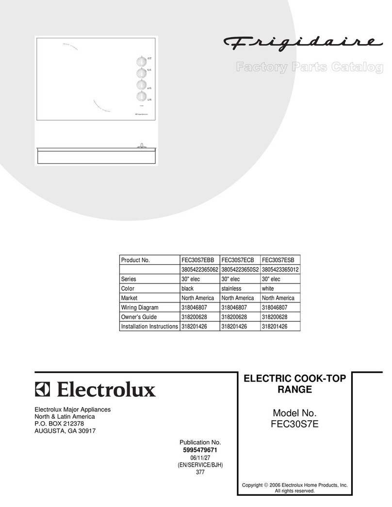Frigidaire FEC30S7EBB Factory parts catalog
