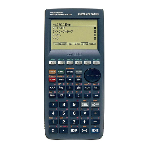 Casio ALGEBRA FX 2.0 Plus Appendix