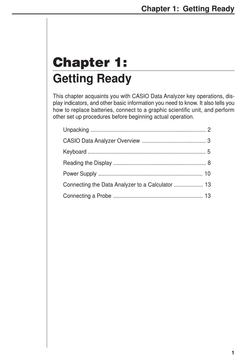 Casio EA-100 User manual Casio EA-100 User manual