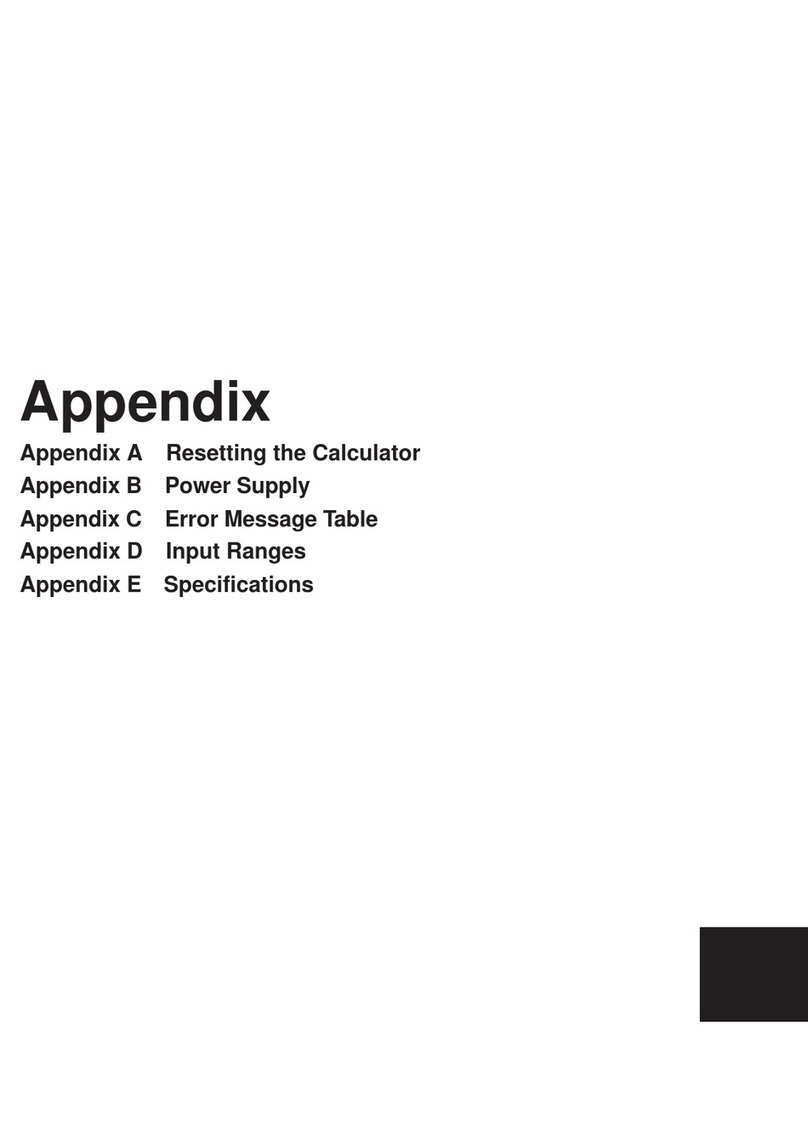 Casio CFX-9970G Appendix