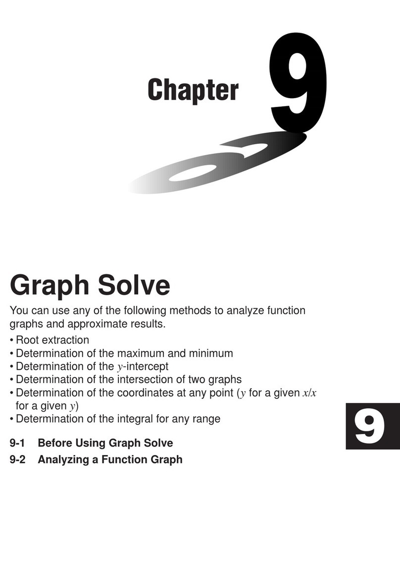 Casio CFX-9970G User manual