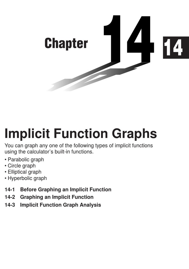 Casio CFX-9970G User manual