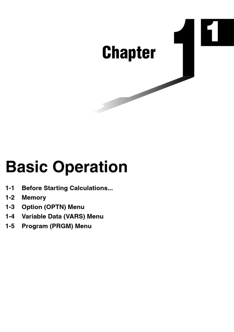 Casio CFX-9850G PLUS Assembly instructions