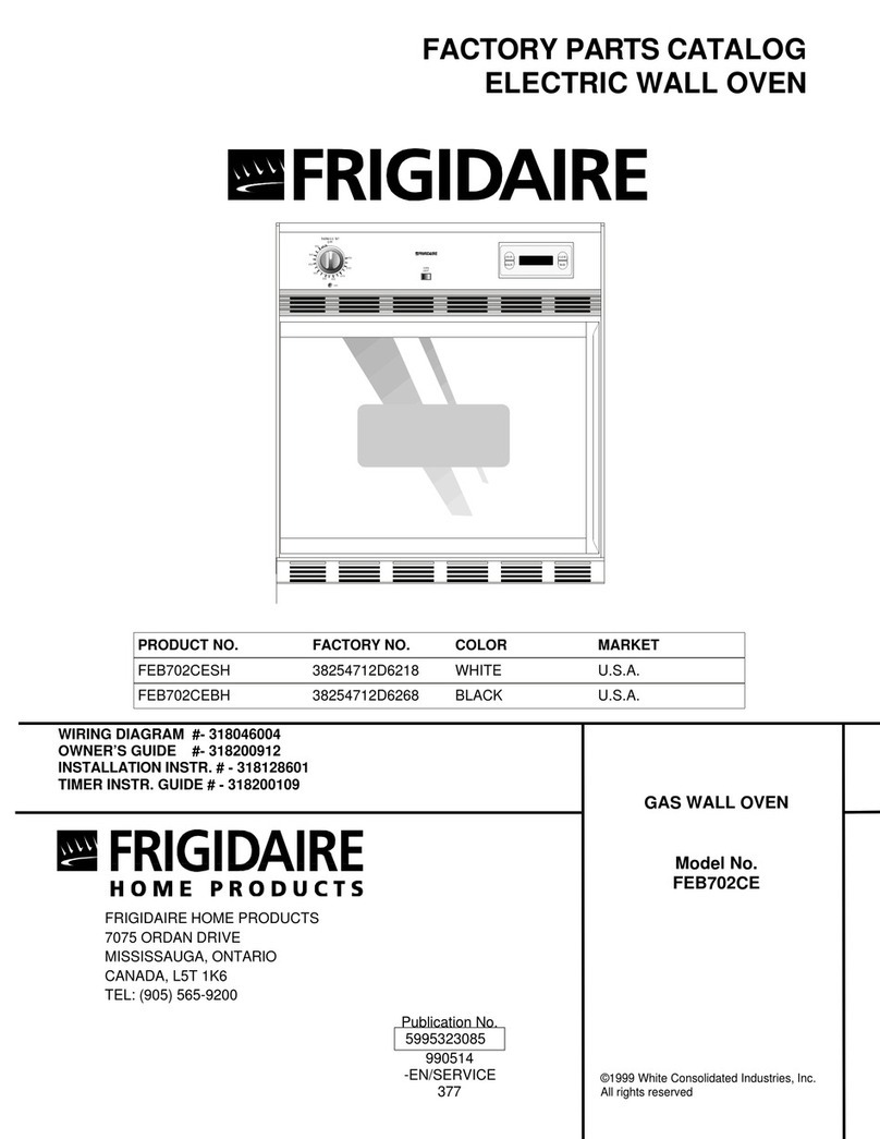Frigidaire FEB702CE User manual Frigidaire FEB702CE User manual