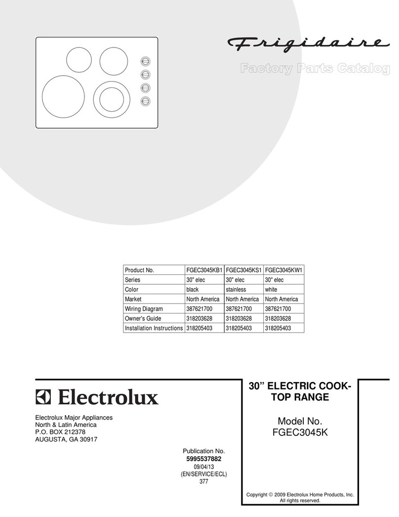 Frigidaire Gallery FGEC3045K B Instruction Manual