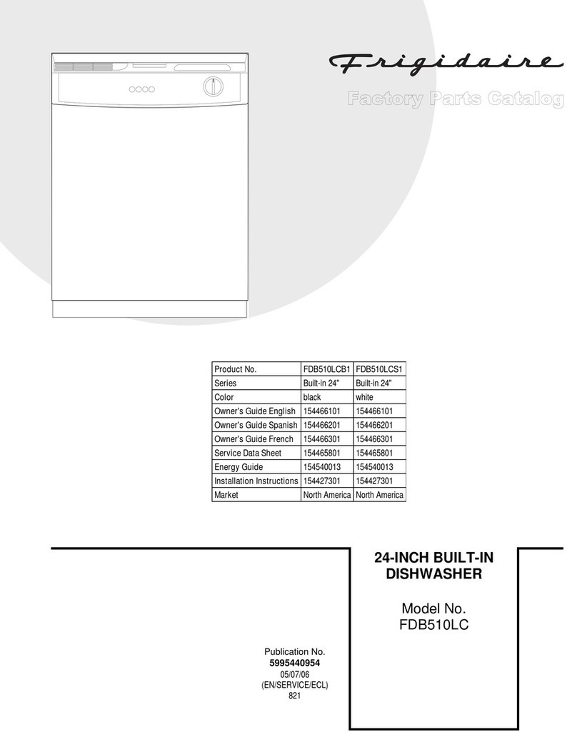 Frigidaire FDB510LC S User manual