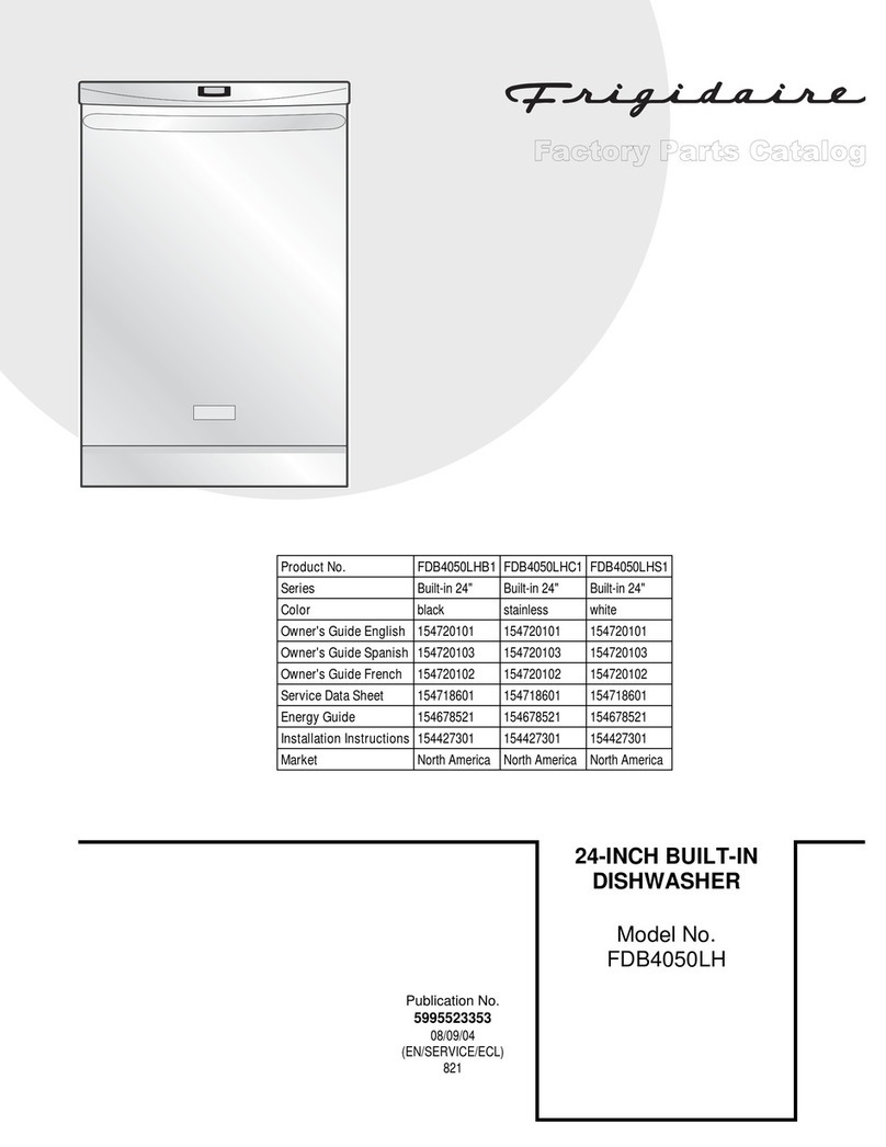 Frigidaire FDB4050LH User manual