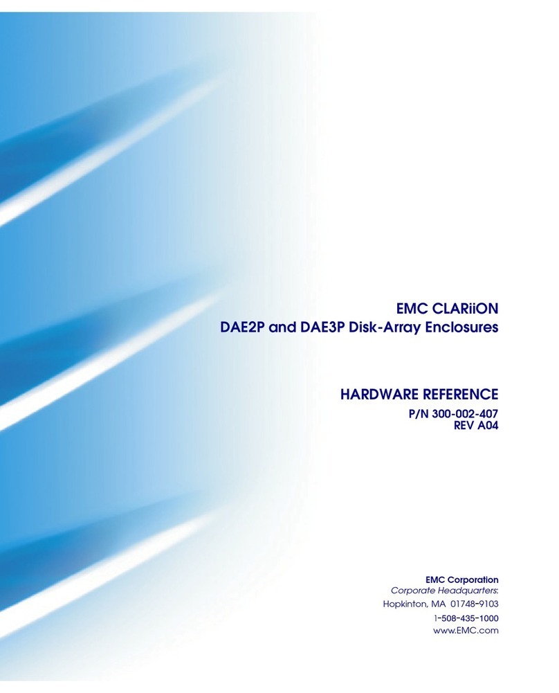 EMC CLARiiON DAE2P Hardware reference