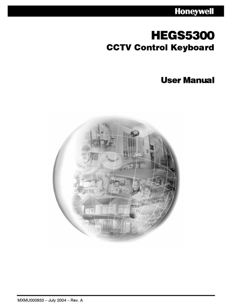 Honeywell HEGS5300 User manual Honeywell HEGS5300 User manual