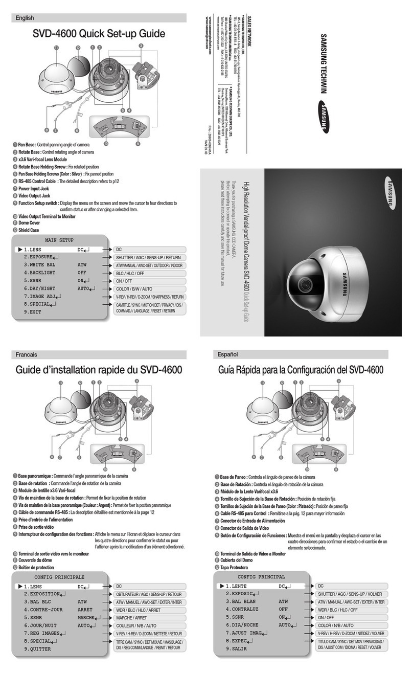 Samsung SVD4600 Series User manual