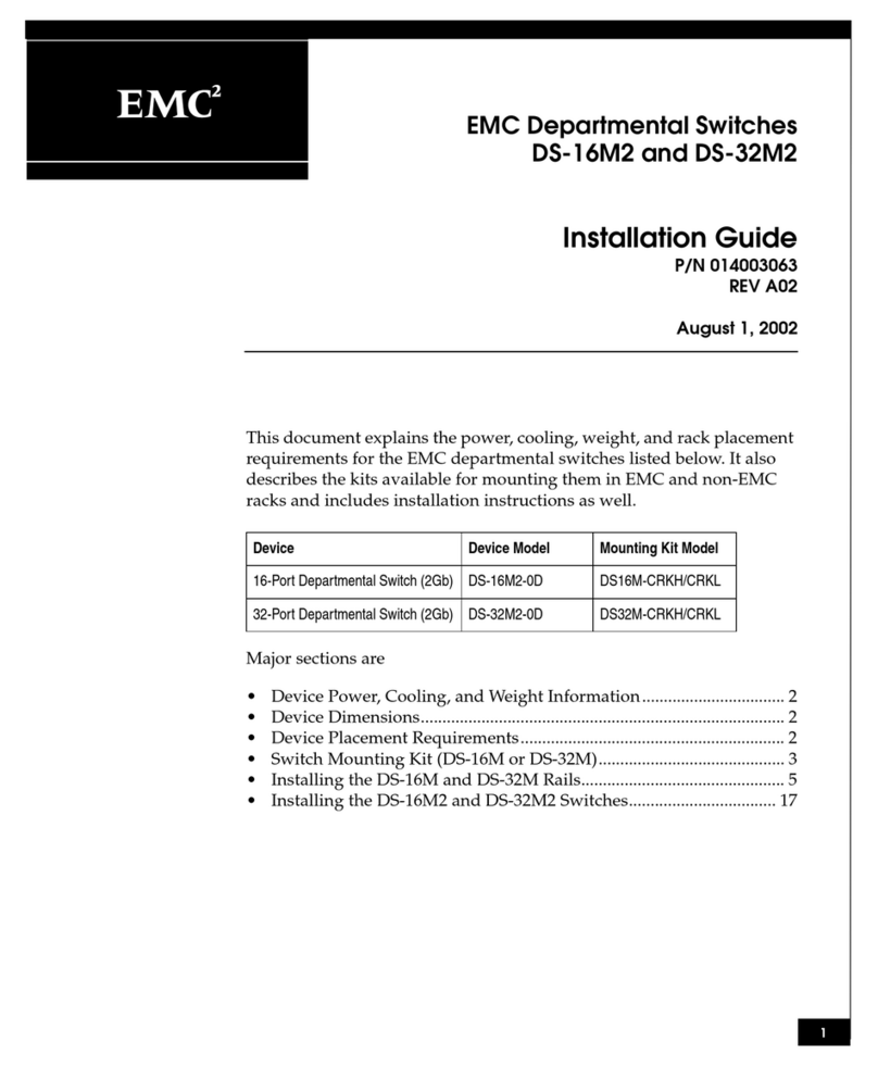 EMC Connectrix  DS-32M2 User manual