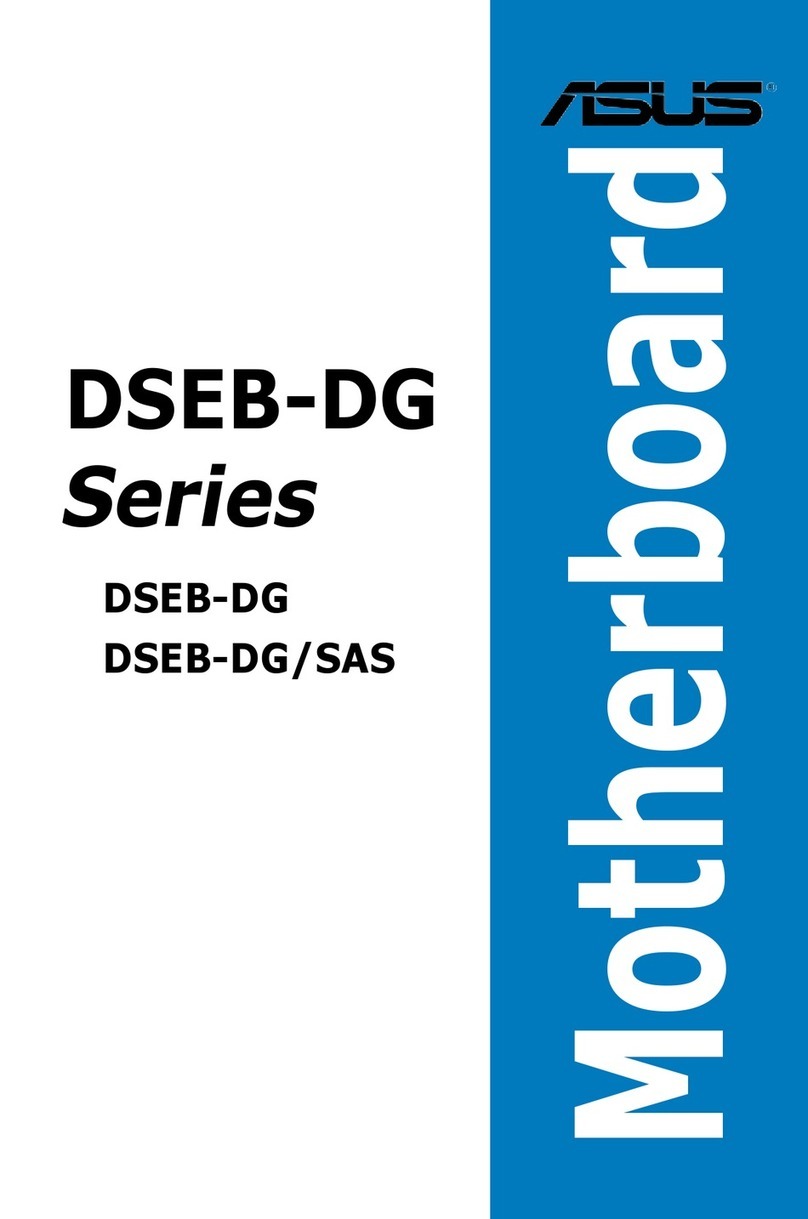 Asus DSBF-DE - Motherboard - SSI EEB 3.61 User manual Asus DSBF-DE - Motherboard - SSI EEB 3.61 User manual