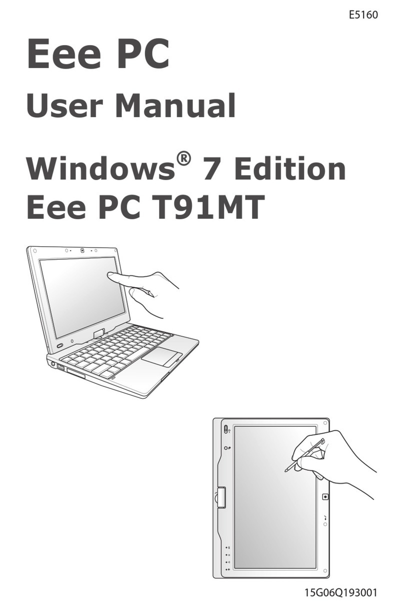 Eee PC T91MT-PU17-BK user manual
