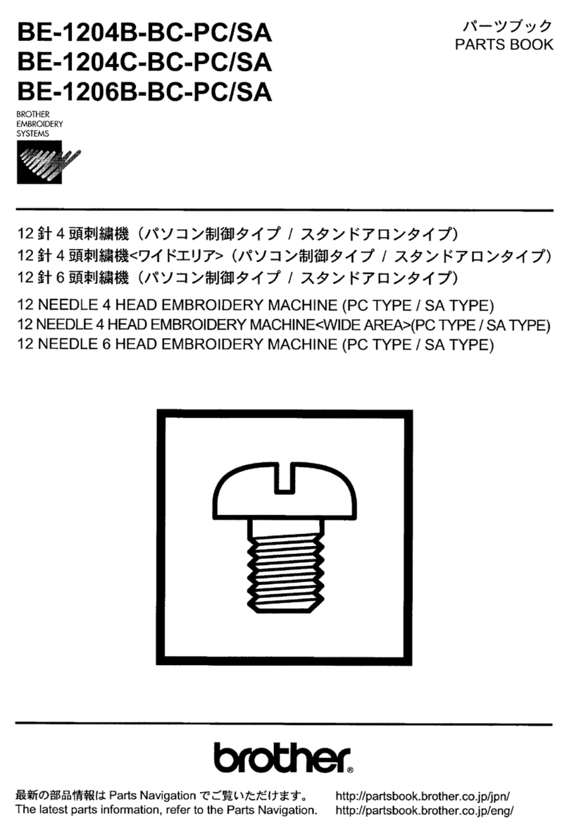 Brother BE-1204C User manual