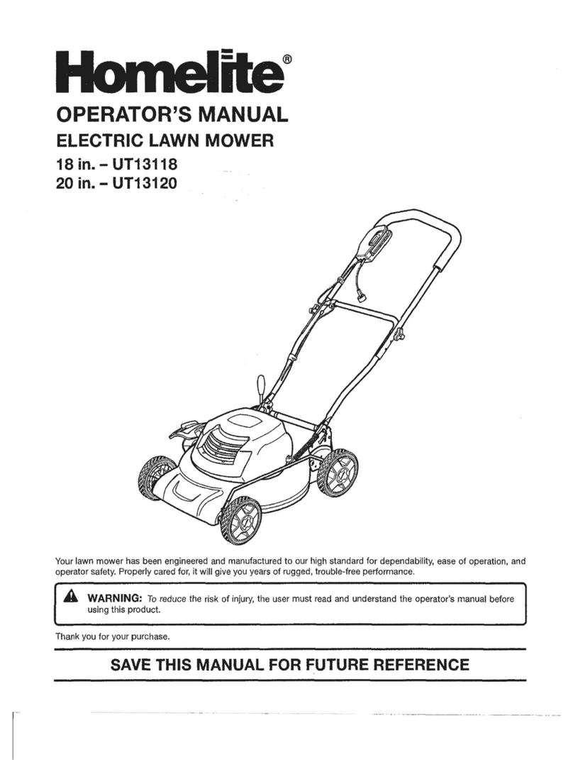 Homelite UT13118 Operator's manual