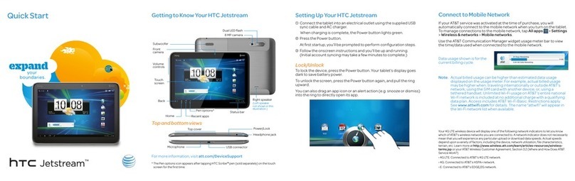 HTC HTC Jetstream quick start guide