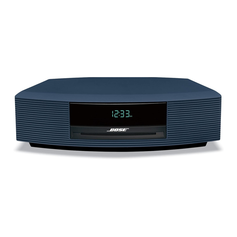 Bose WAVE RADIO III User manual
