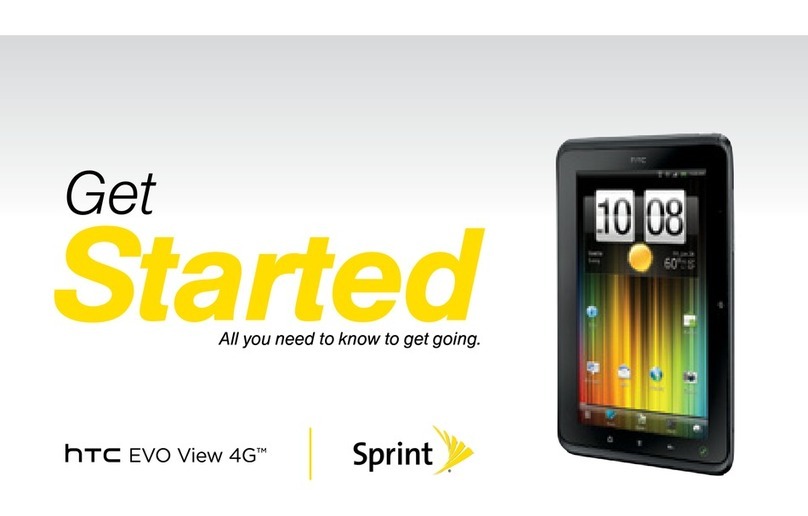 HTC HTC Evo View 4G Get started