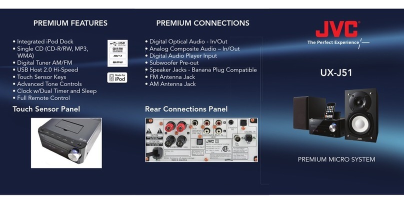 JVC UX-J51 User manual