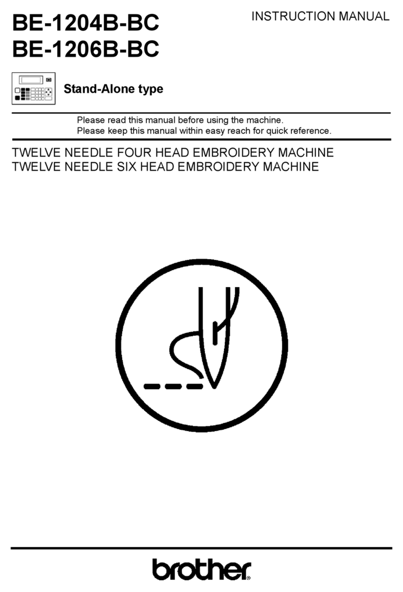 Brother BE-1204B instruction manual