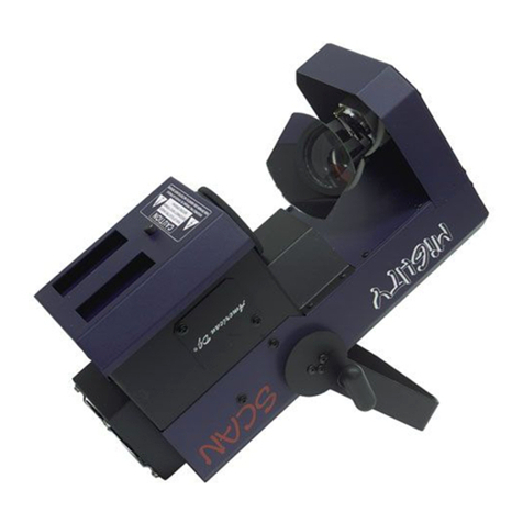 American DJ Mighty Scan User instructions