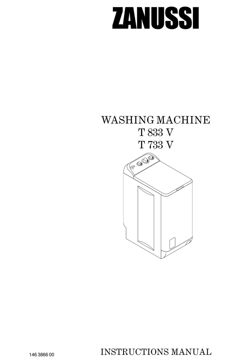 Zanussi T 733 V User manual