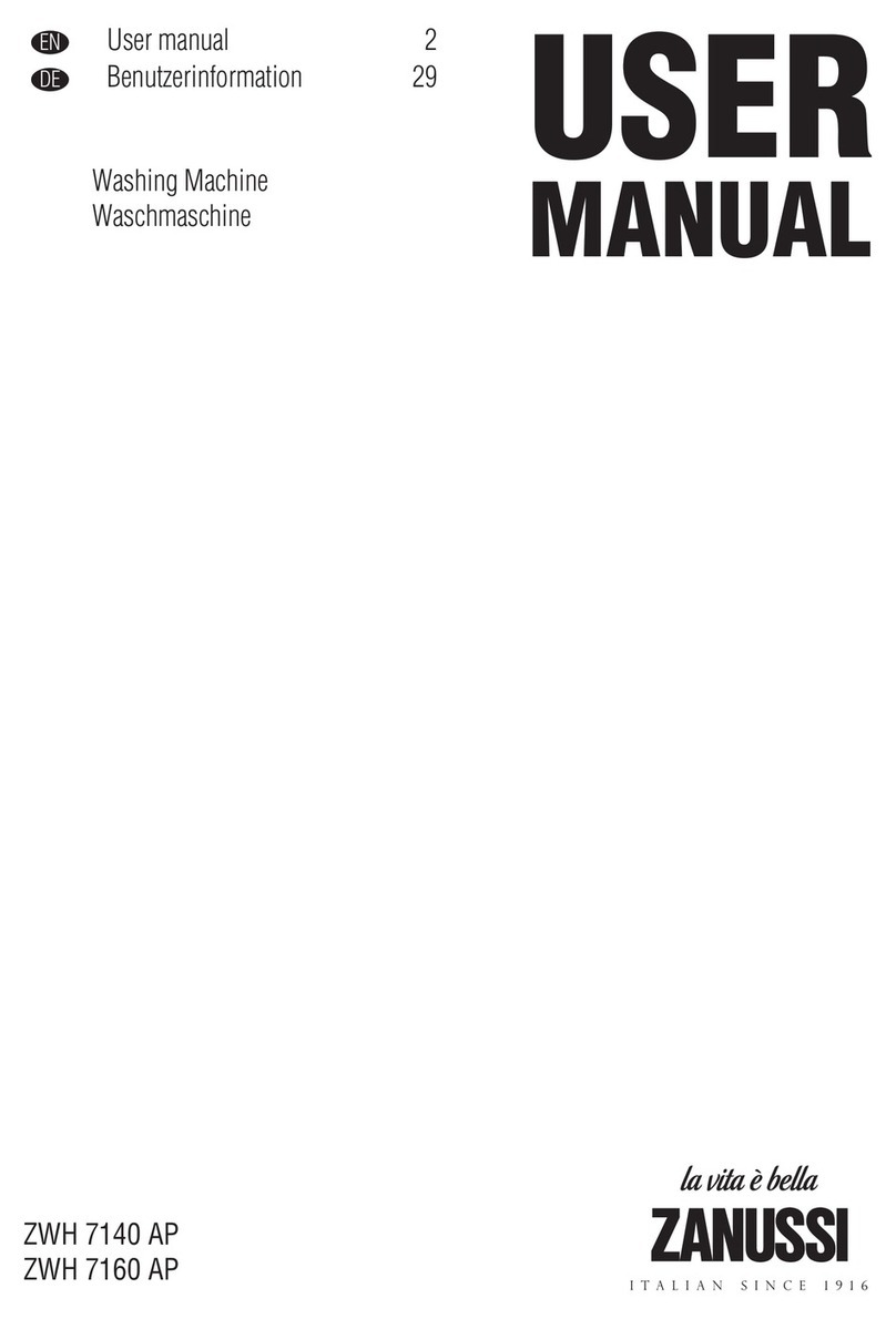 Zanussi ZWH 7140 AP User manual