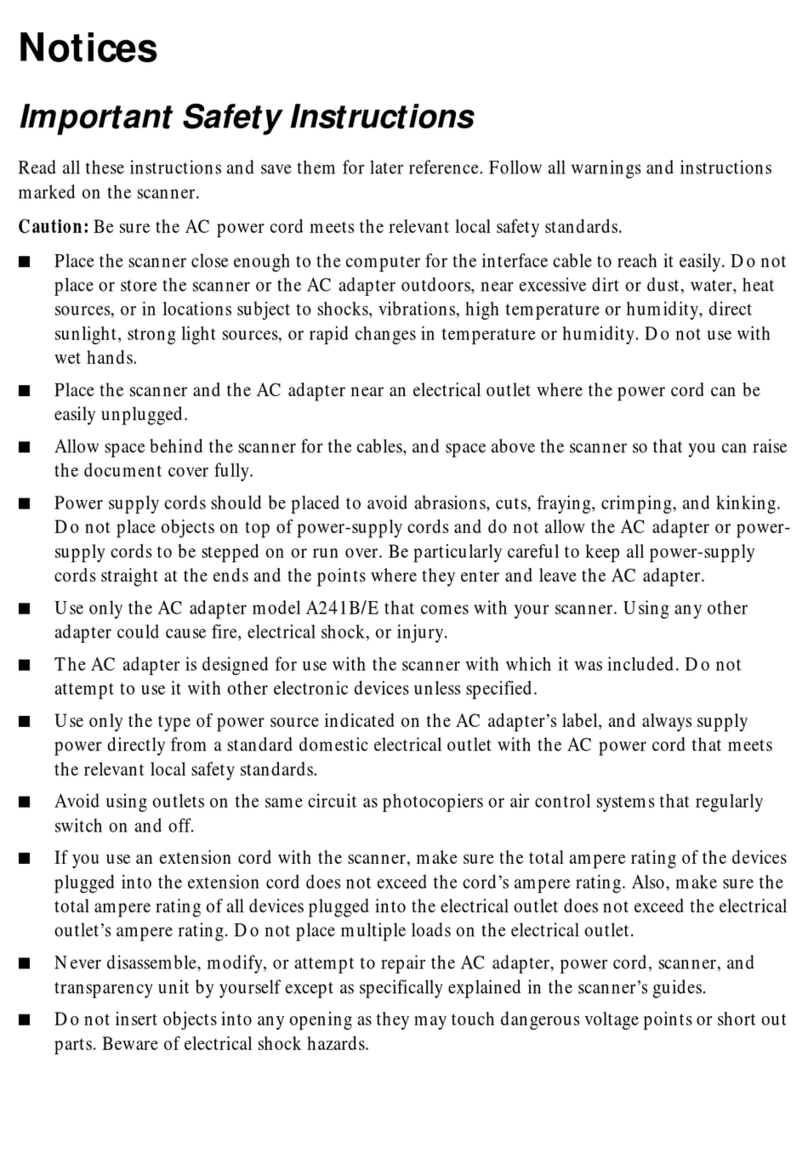 Epson Perfection 1670 Photo User manual
