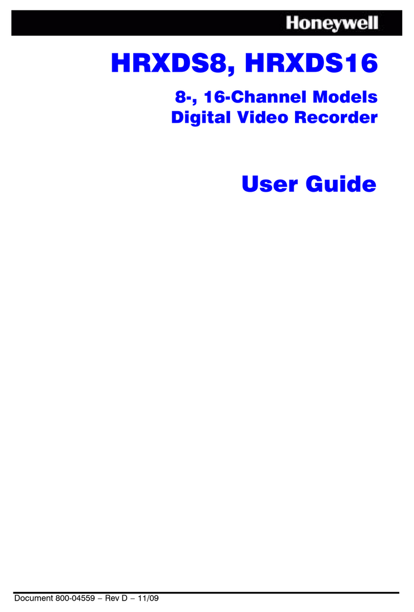 Honeywell HRXDS16D1T user guide