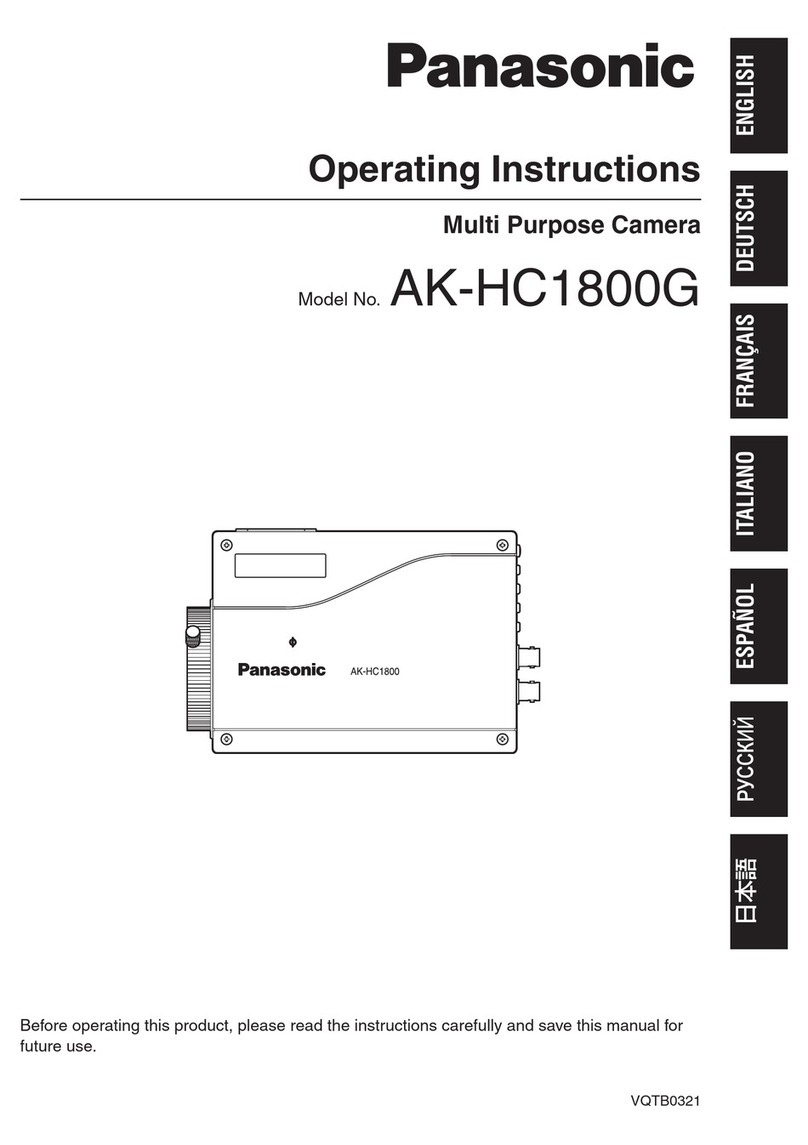 Panasonic AK-HC1800G operating instructions