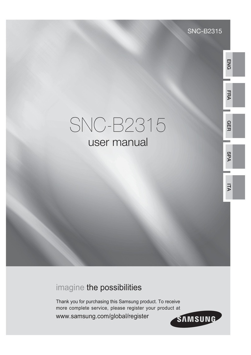 Samsung SNC-B2315 User manual