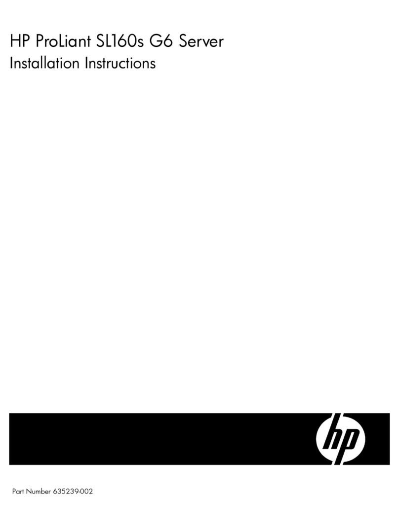 HP ProLiant SL160s User manual HP ProLiant SL160s User manual