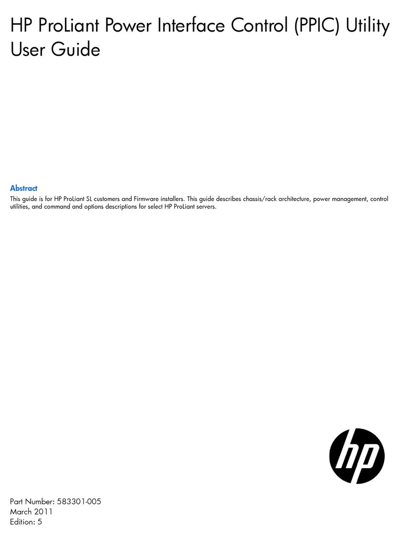 HP ProLiant SL160s User manual HP ProLiant SL160s User manual