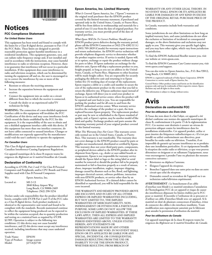 Epson GT-S55 Reference guide
