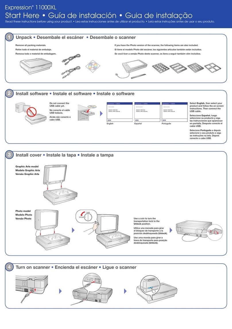 Epson Expression 11000XL - Graphic Arts Instruction Manual