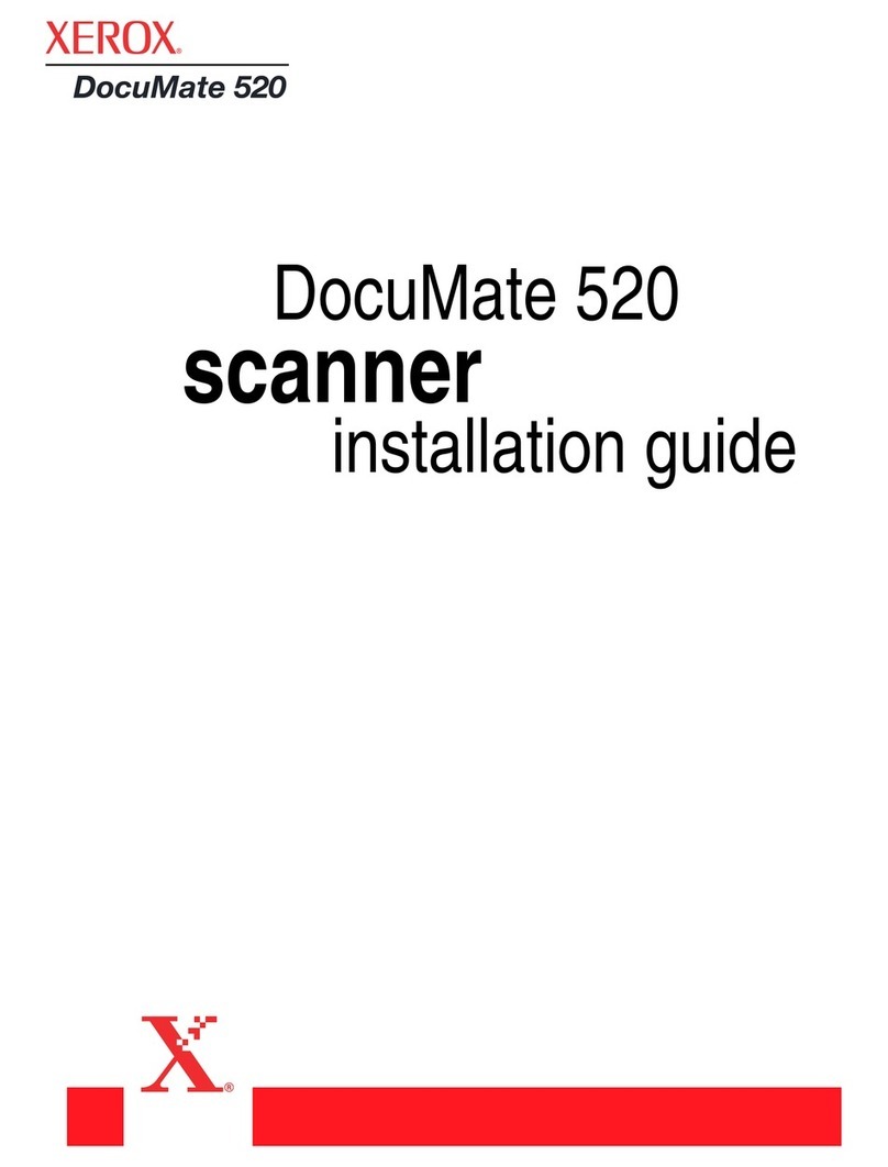 Xerox XDM5205DWU - DocuMate 520 User manual