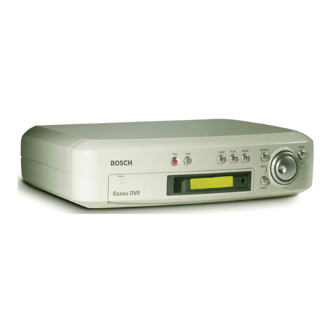 Bosch DVR1A Series quick guide