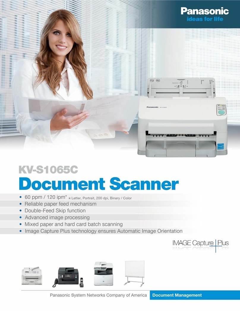Panasonic KV-S1065C User manual