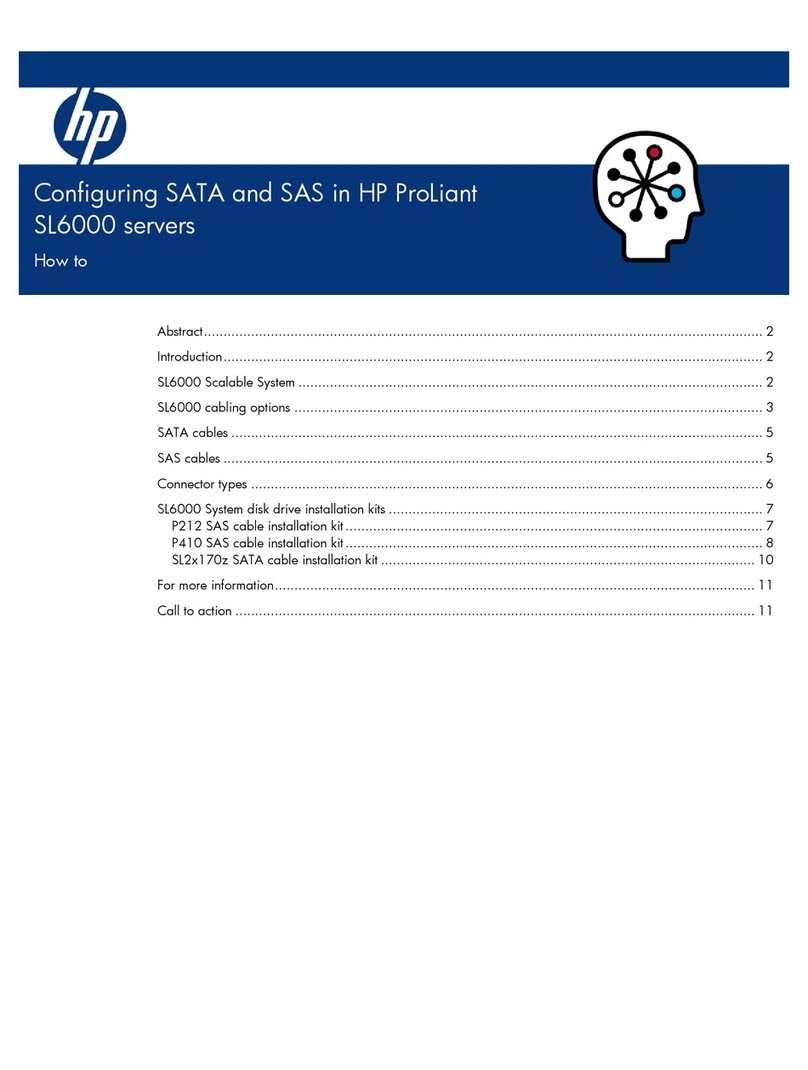HP ProLiant s6500 User manual