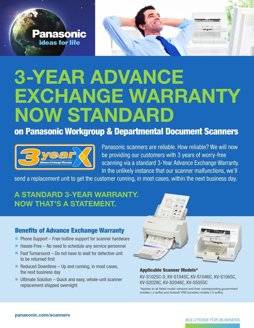 Panasonic KV-S1046C manual