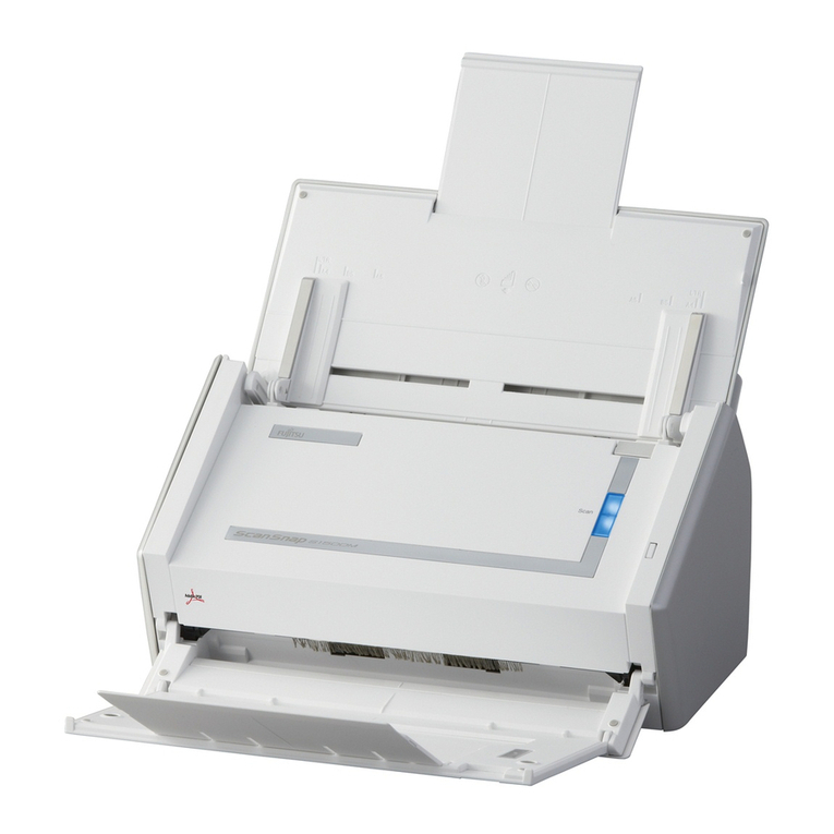 Fujitsu S1500M - ScanSnap - Document Scanner Manual Fujitsu S1500M - ScanSnap - Document Scanner Manual