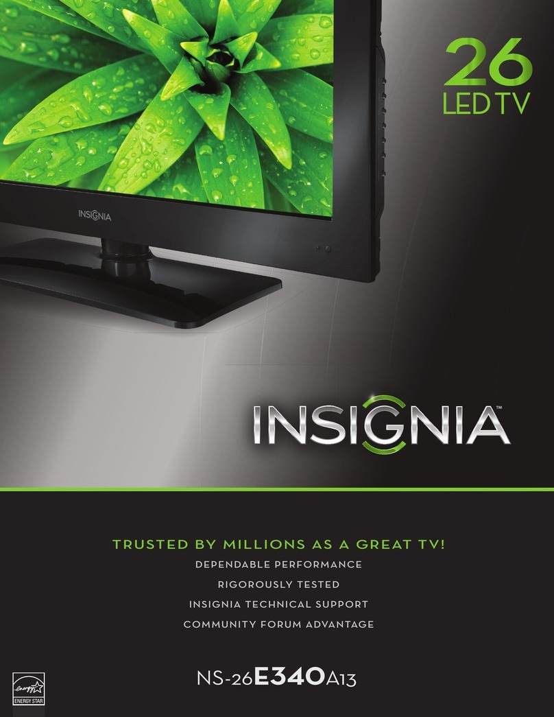 Insignia NS-26E340A13 User manual