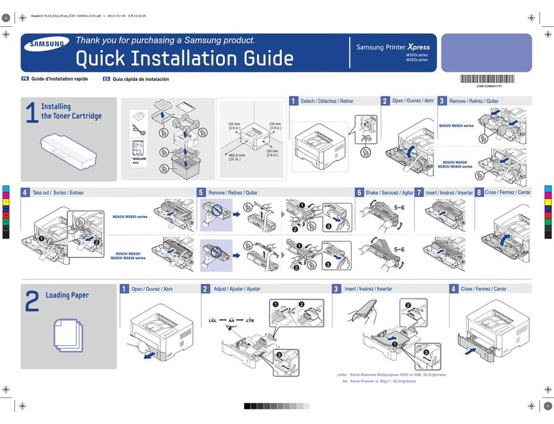 Samsung SL-M2625D installation guide