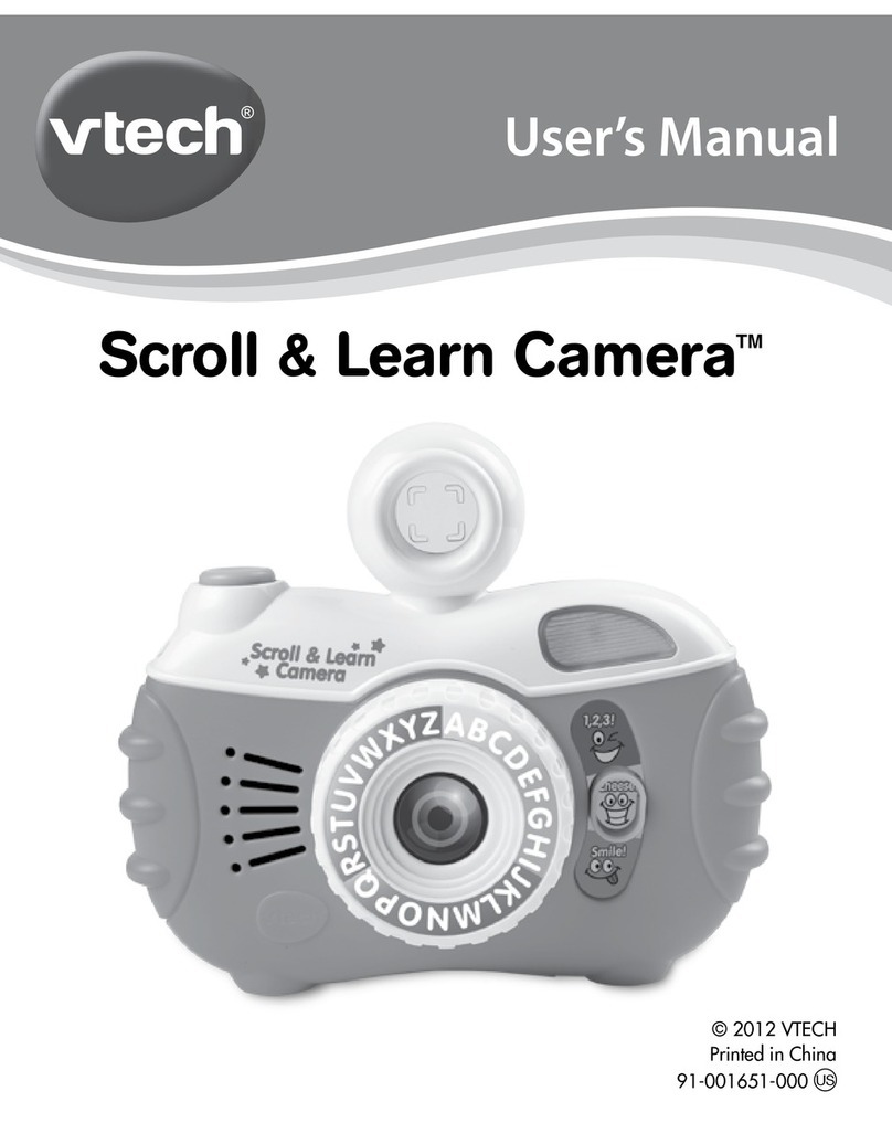 V-tech Scroll & Learn Camera User manual