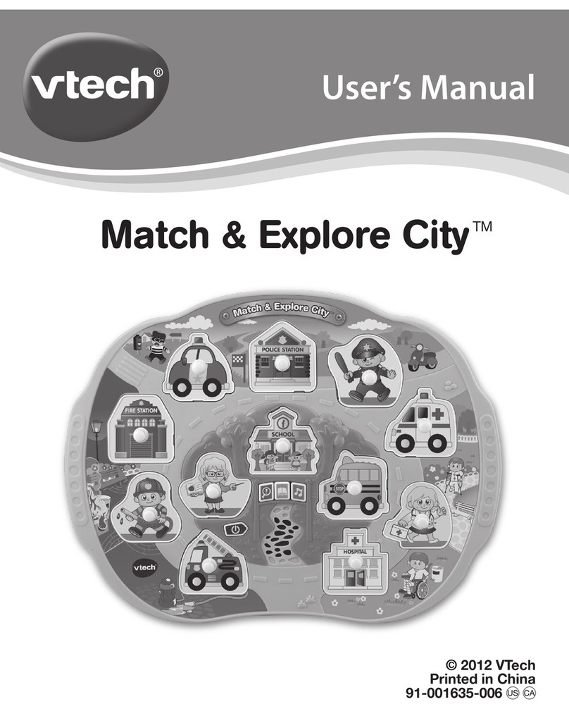 V-tech Match & Explore City User manual
