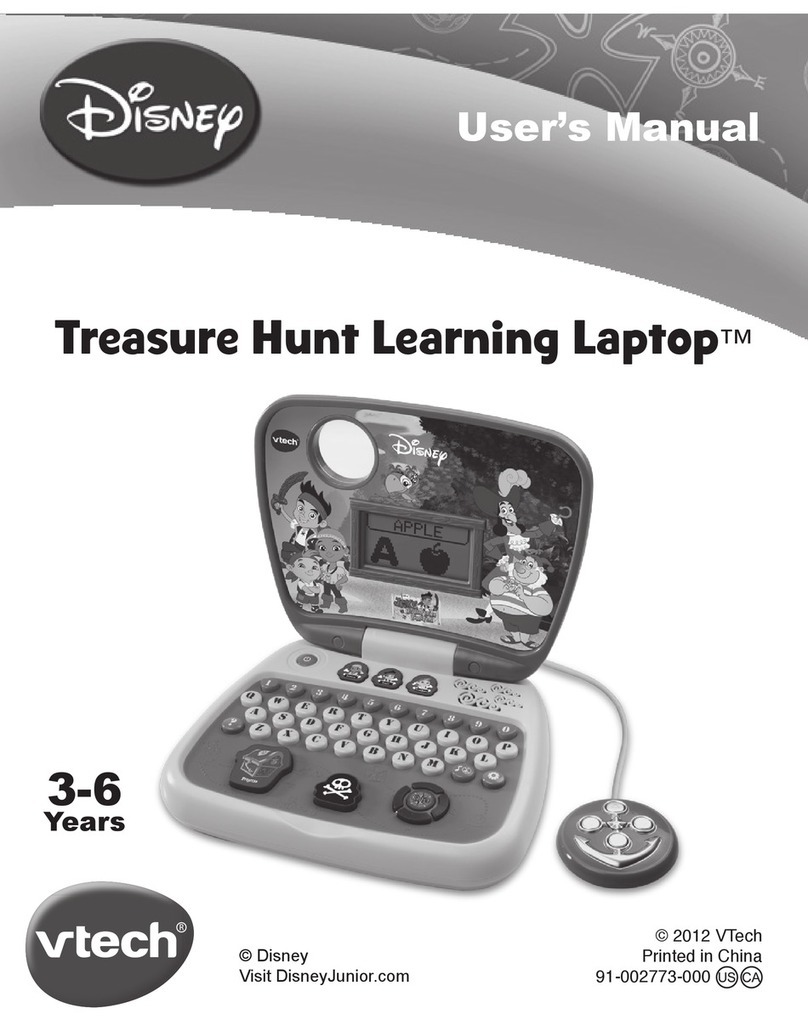 V-tech Jake & The Neverland Pirates Treasure Hunt Learning... User manual