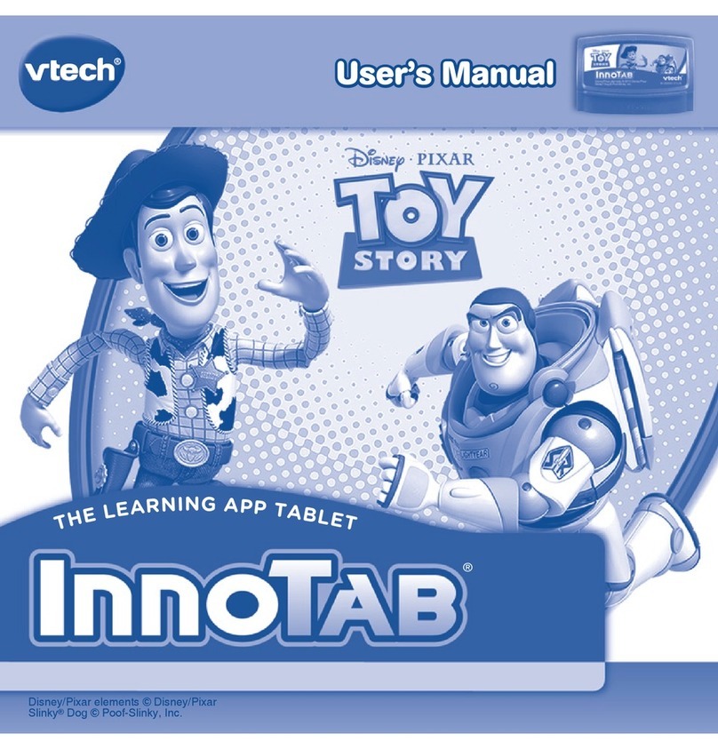 V-tech InnoTab Software - Toy Story User manual V-tech InnoTab Software - Toy Story User manual