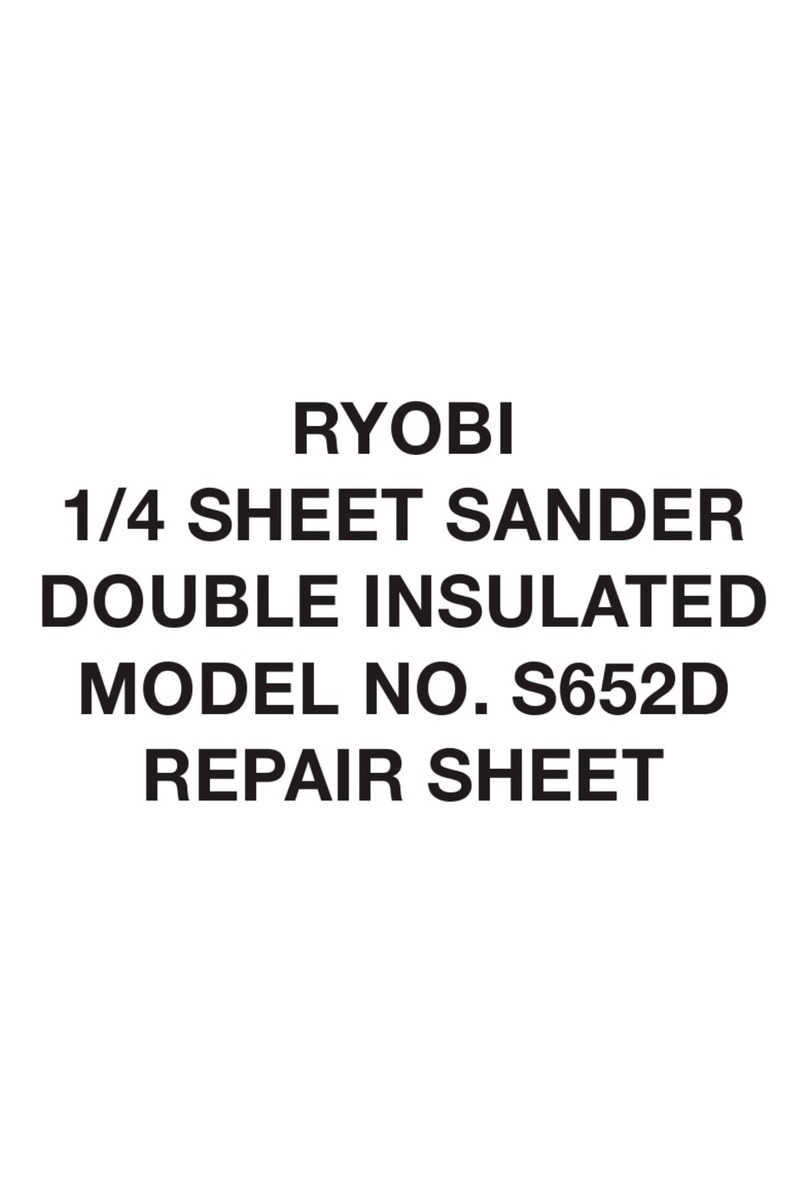 Ryobi S652DK Quick setup guide