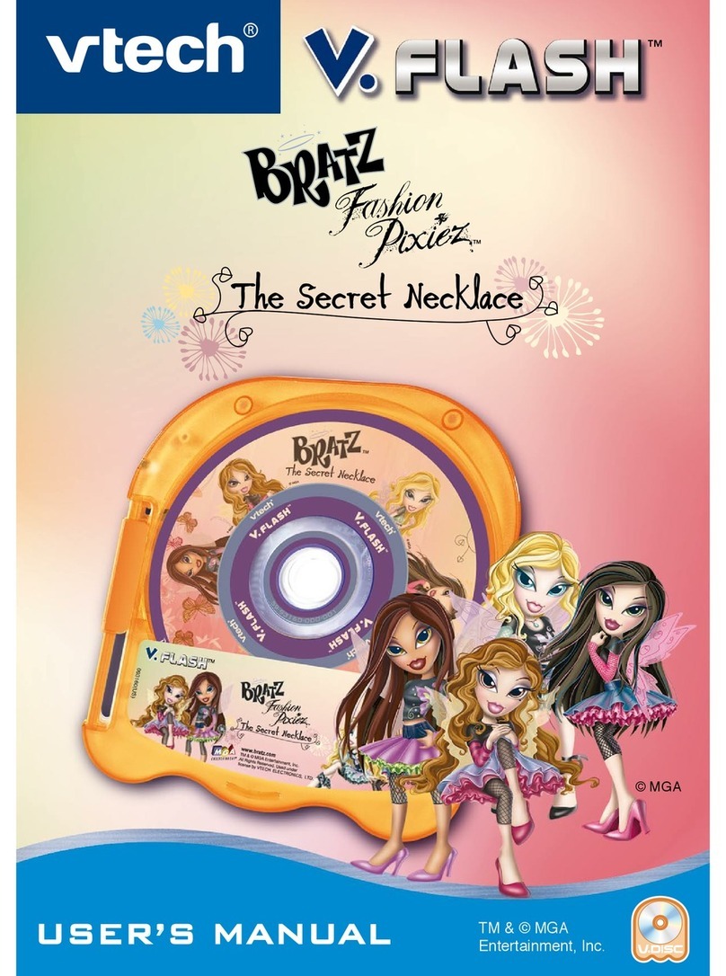 V-tech V.Flash: Bratz  The Secret Necklace user manual